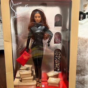 Rare Christian Louboutin Cat Burglar Barbie Collector
